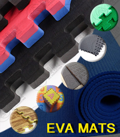 We carefully customize EVA mats for you