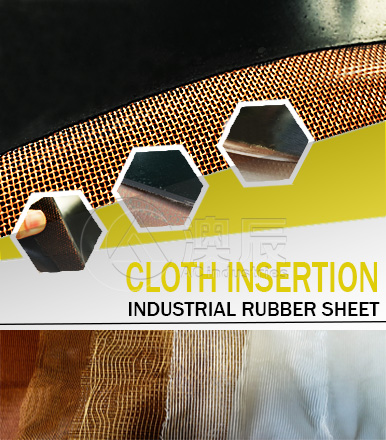 Cloth Insertion Rubber Sheet