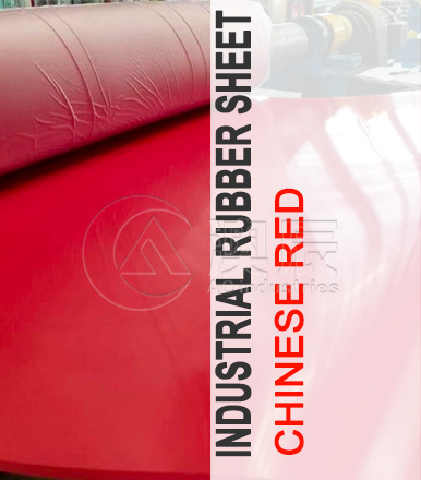 Industrial Rubber Sheet-Red