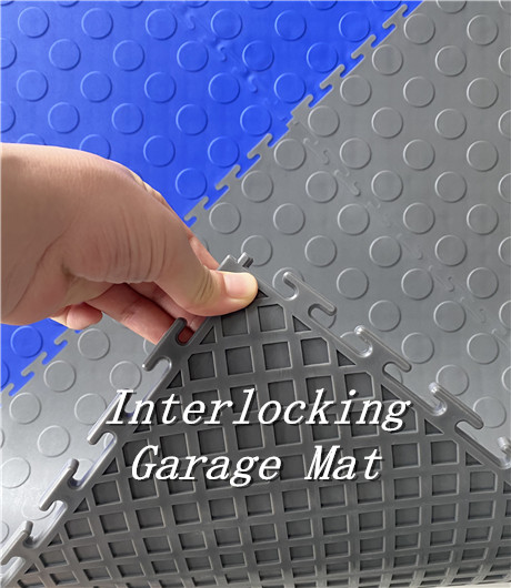 Interlocking garage mat