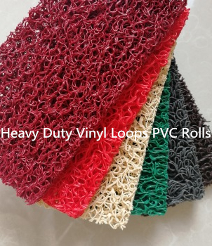 Vinyl loops PVC rolls