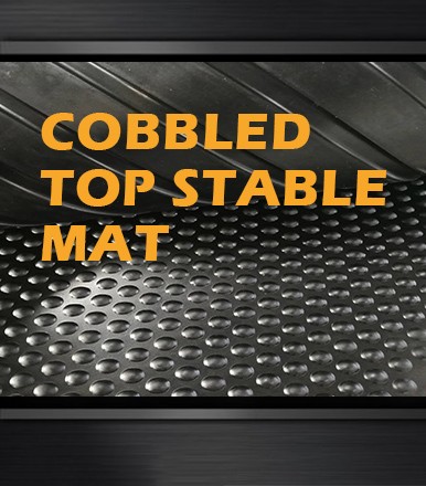 〖COW&HORSE MATS-COBBLED TOP STABLE MAT〗→Features