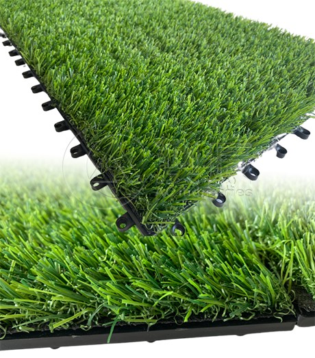 ACG170203 Artificial grass Interlocking Deck Tile