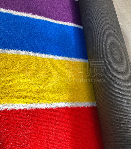 ACG170206 Rainbow-colored artificial grass