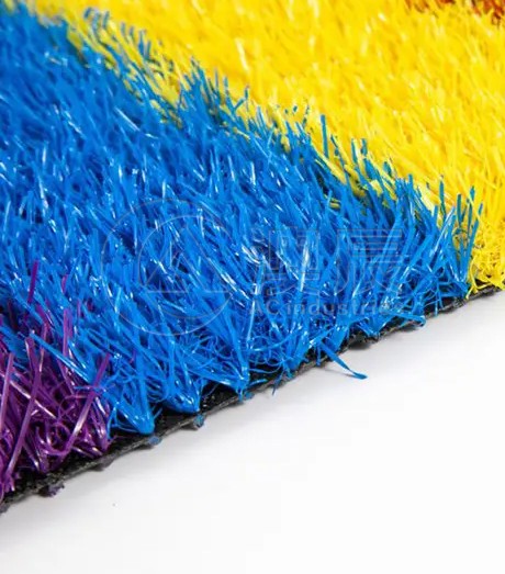 ACG170206 Rainbow-colored artificial grass