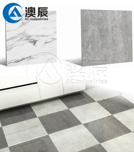 ACP100S PVC Strip Floor-Stone Grain