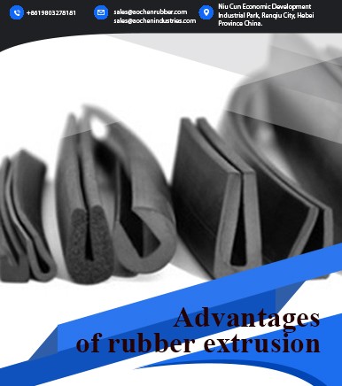 Advantages of rubber extrusion