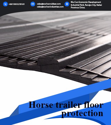 Horse trailer floor protection