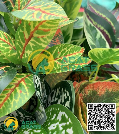 False plant decoration: simulation leaves, rich in color, complete varieties