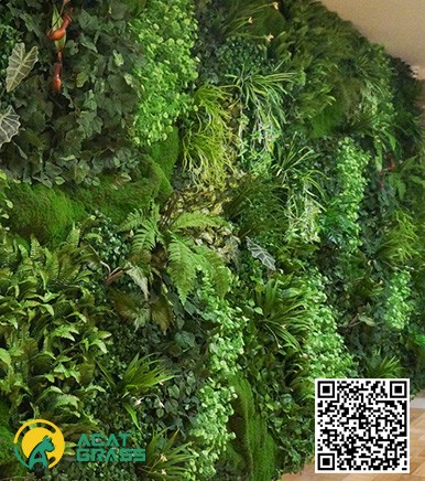 Create natural beauty and enjoy healthy life: Artificial plant wall