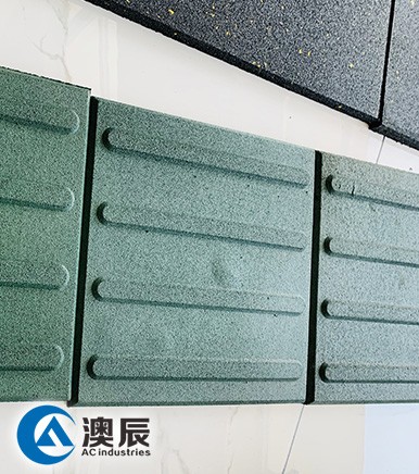 ACM04006 Rubber's Tactile Tiles - The Eco-Friendly Solution for Noise Reduction