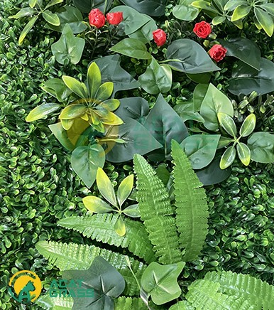 Create a green dream with unlimited creativity -- customize a variety of artificial plant walls