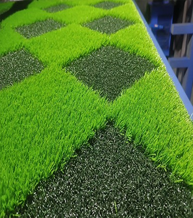 Unlimited green, choose artificial grass series, colorful garden design