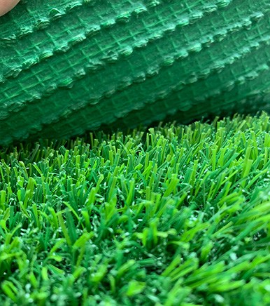 Artificial grass is a fashionable choice to beautify the space