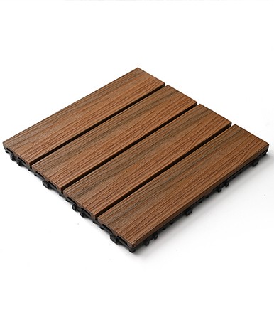 Interlocking wood-plastic flooring (WPC) - The perfect combination of high performance and low maintenance