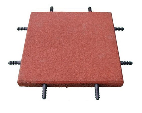 round dot rubber tile