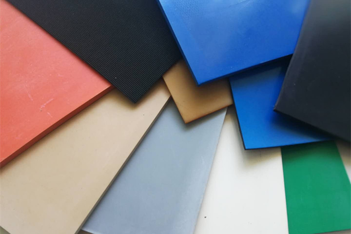 What solid rubber sheets are available?