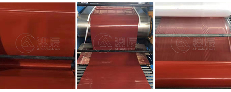 Field factory shooting red silicone Rubber Sheet is amazing!