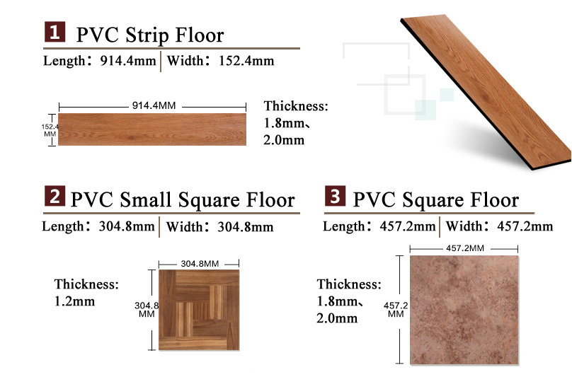 Update your flooring to make it easier to update. Can be installed directly on the old floor.