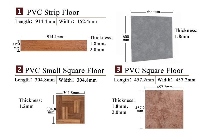 We turn our ideas into reality.Our pvc self-adhesive flooring products