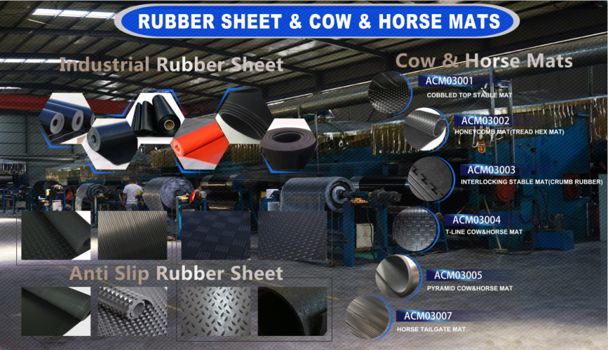 We meet all your rubber sheet needs