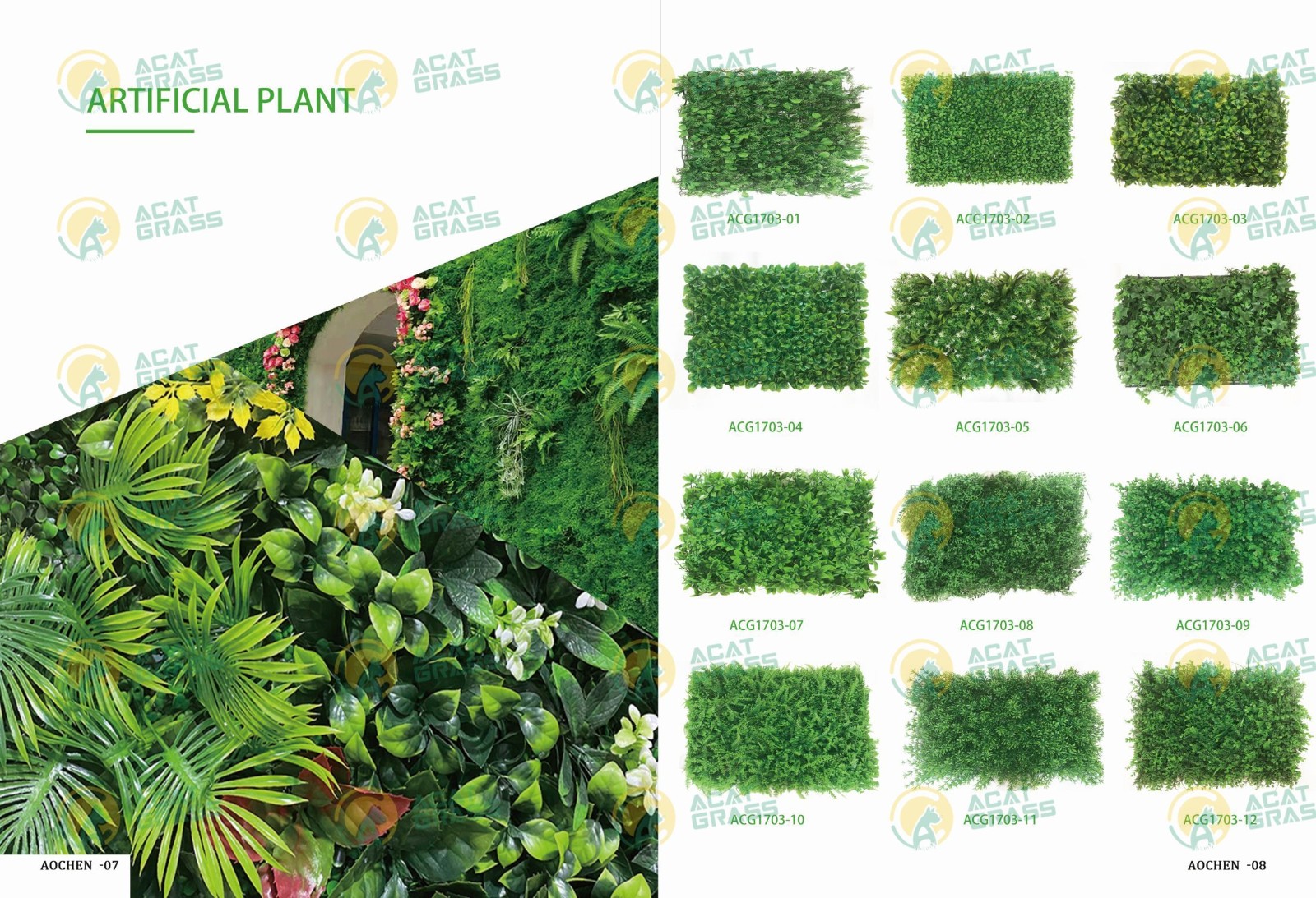 Keep your space alive with faux green walls and vertical gardens